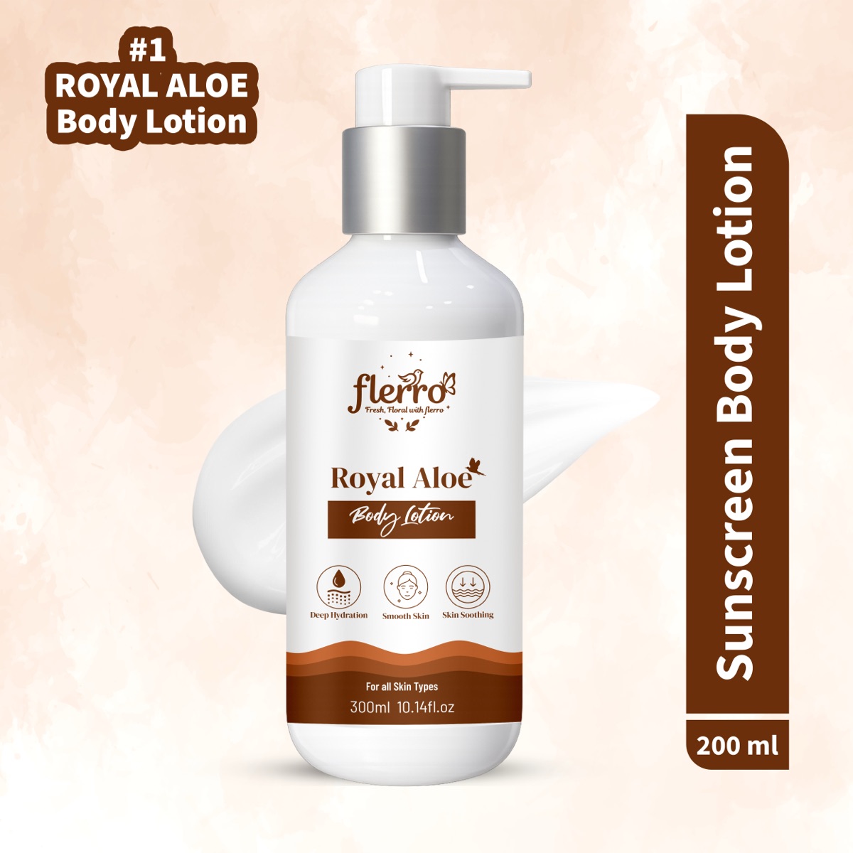 Flerro Deep Moisturise Body Lotion